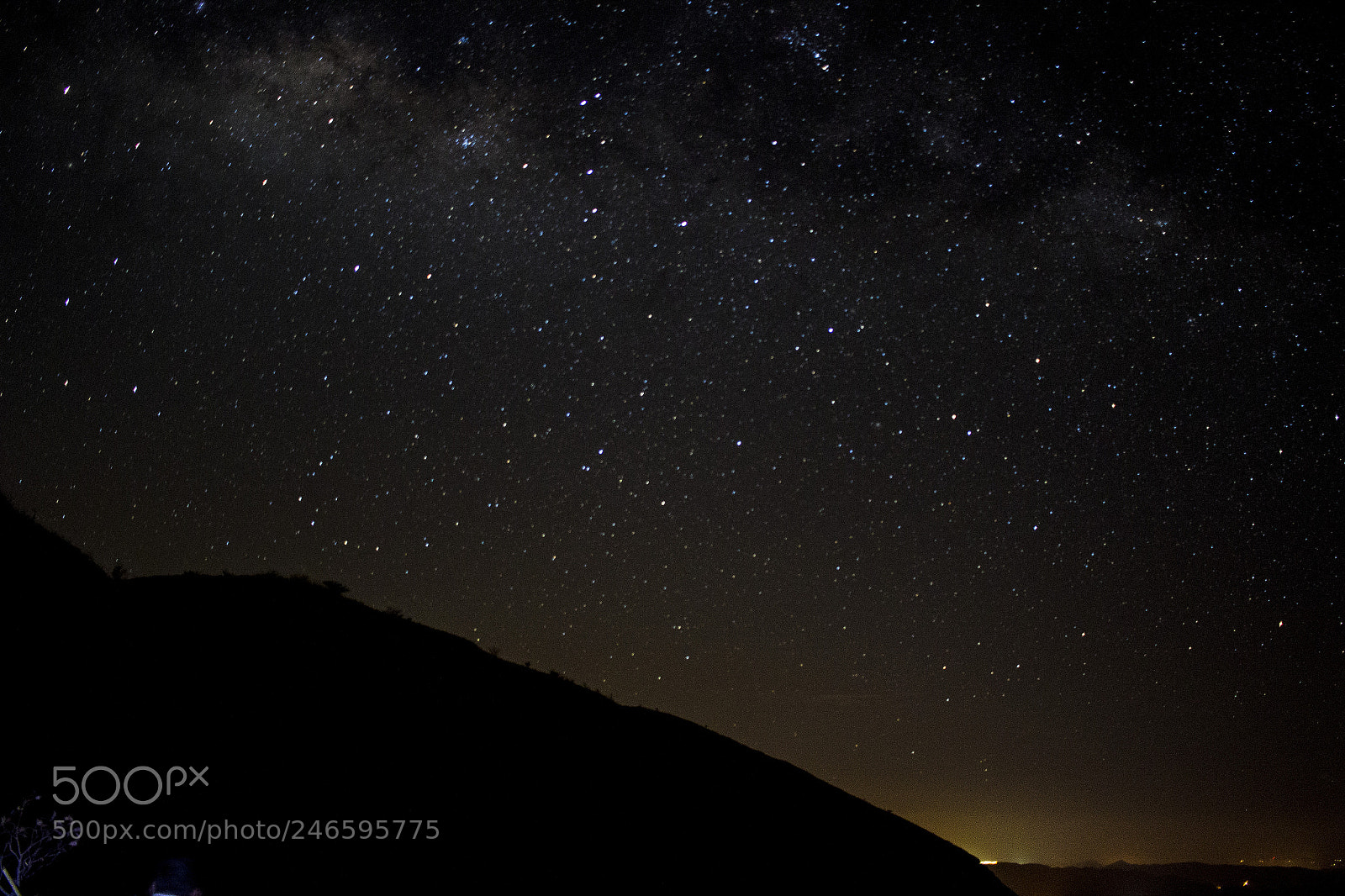 Canon EOS 1200D (EOS Rebel T5 / EOS Kiss X70 / EOS Hi) sample photo. Cerro pelado at night photography