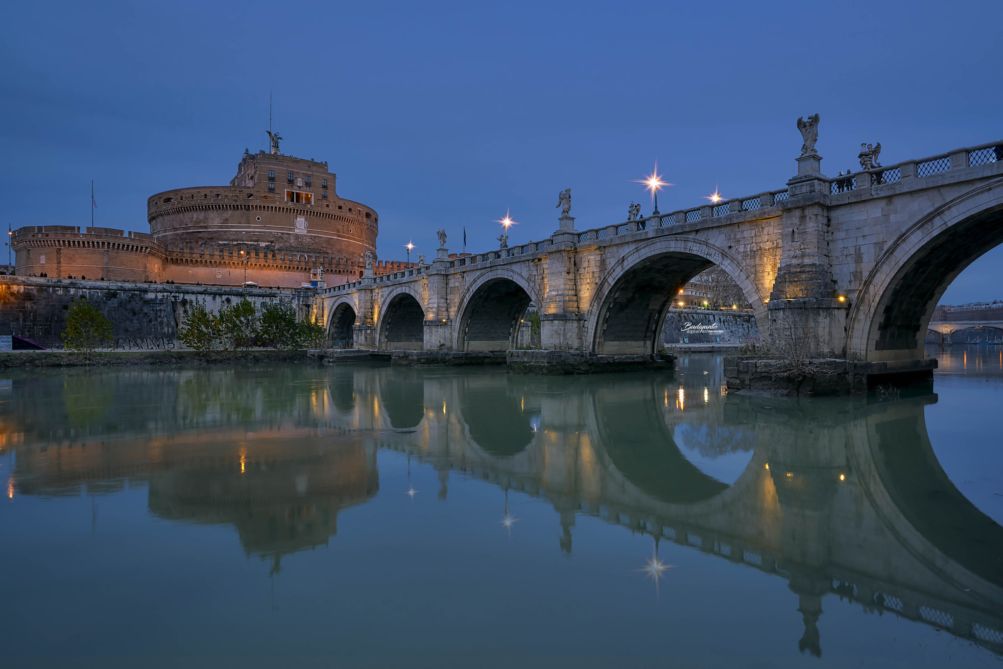 Sony a7R II sample photo. Castel sant'angelo photography