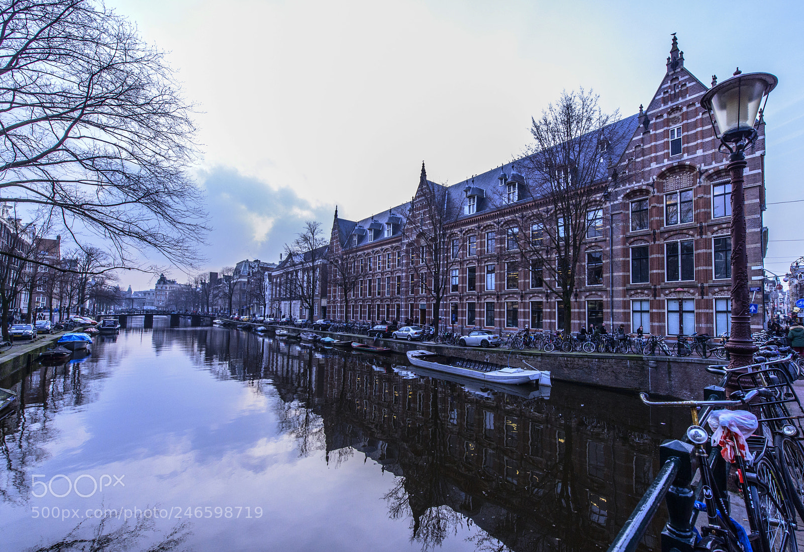 Nikon D800 sample photo. The reflection amsterdam photography