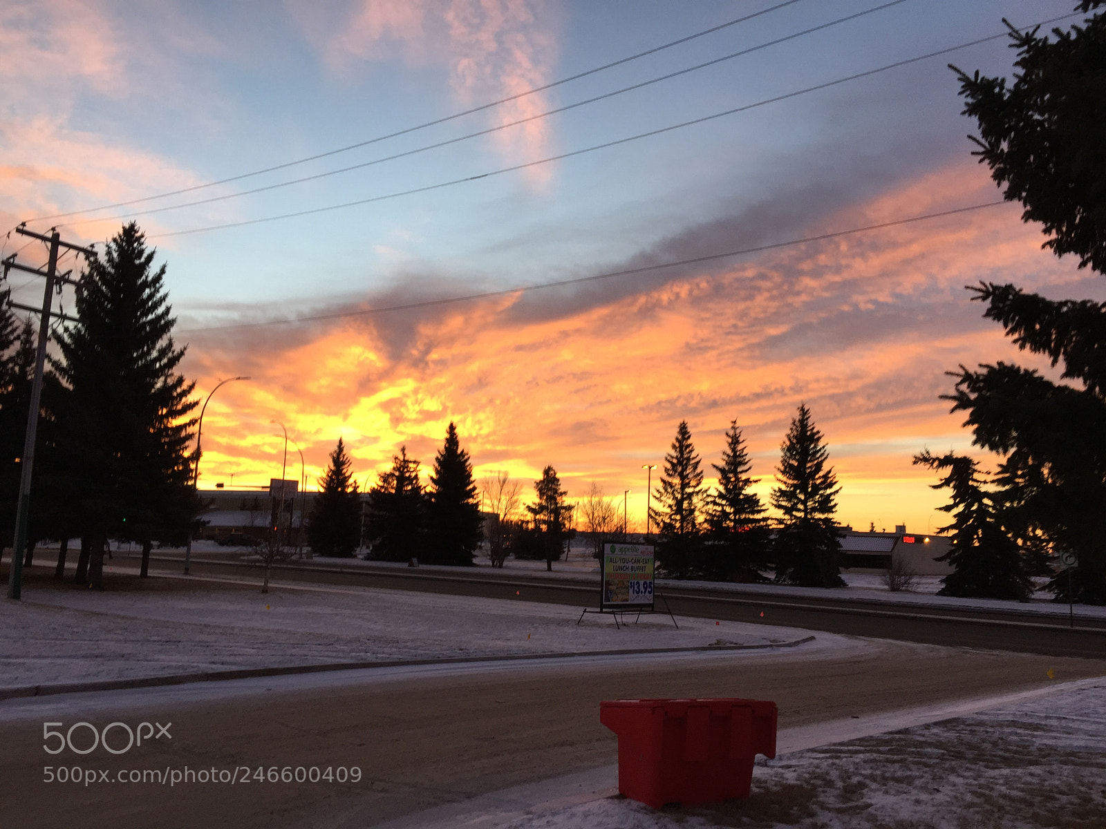 Apple iPhone 6 Plus sample photo. Alberta sunrise photography