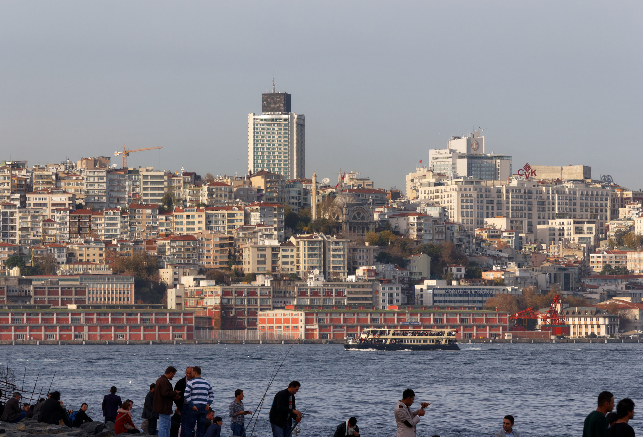 Sigma 50-200mm F4-5.6 DC OS HSM sample photo. Istanbul. bosphorus photography