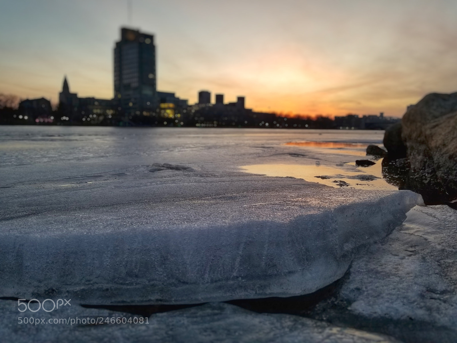 Samsung Galaxy S8 sample photo. Frozen photography