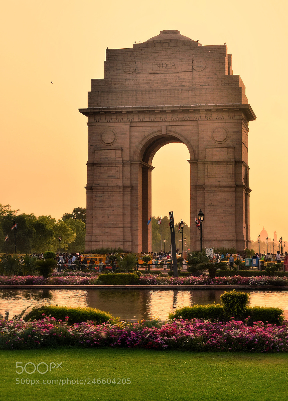 Nikon D5500 sample photo. India gate photography