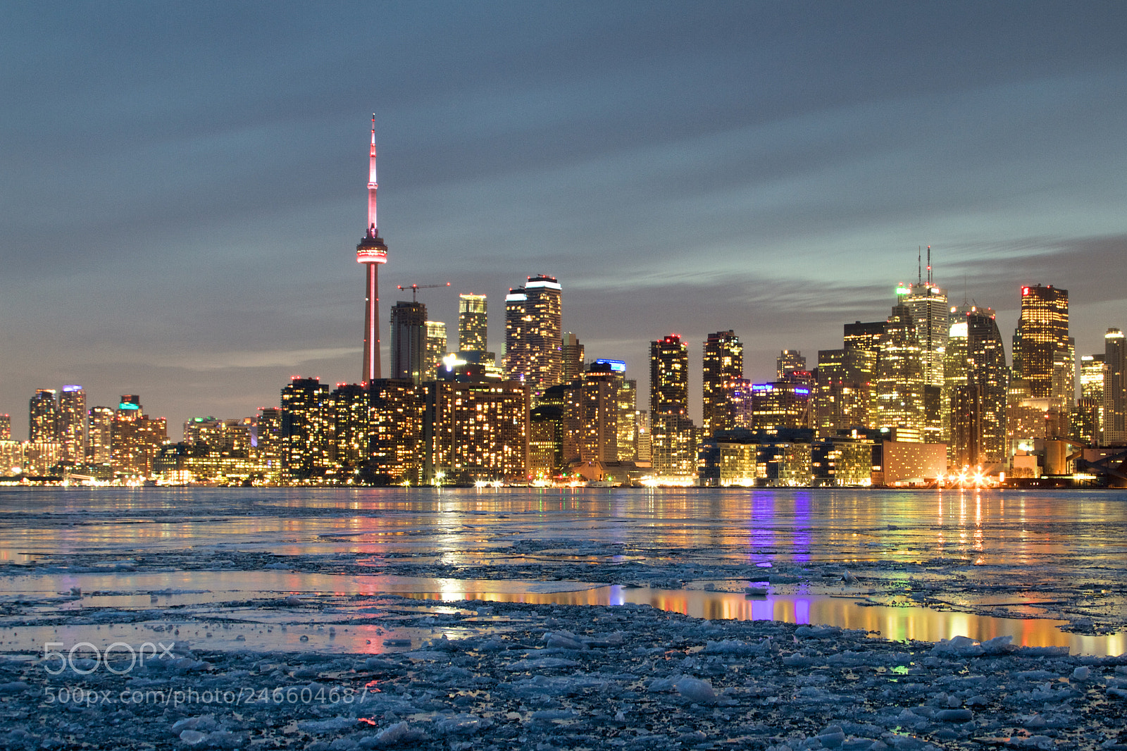 Canon EOS 7D sample photo. Toronto and ice photography