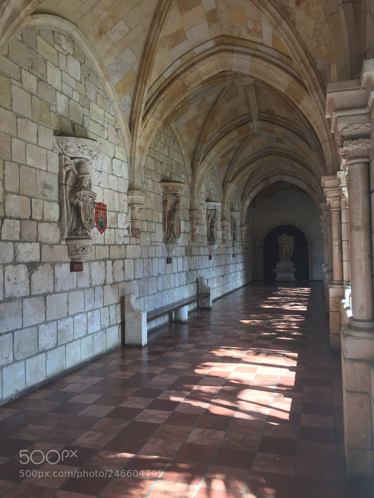 Apple iPhone 6 sample photo. Cloister wall of honor photography