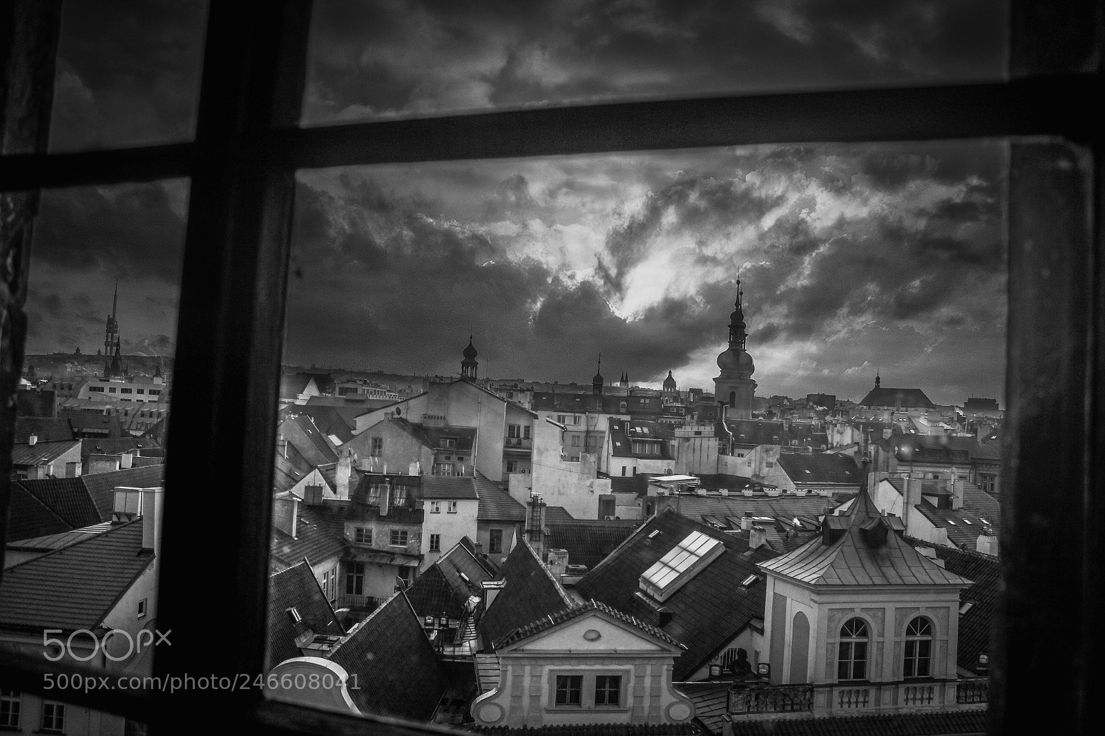 Canon EOS 550D (EOS Rebel T2i / EOS Kiss X4) sample photo. Prague city roofs from photography