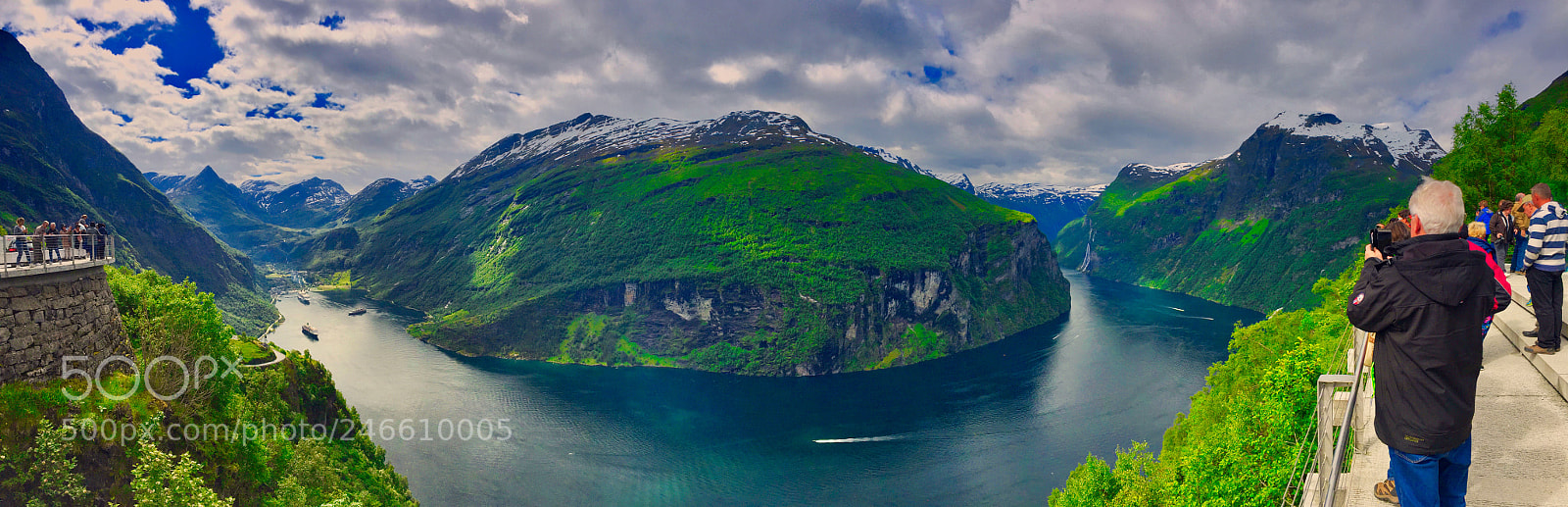 Apple iPhone 6 sample photo. Geiranger fjord photography