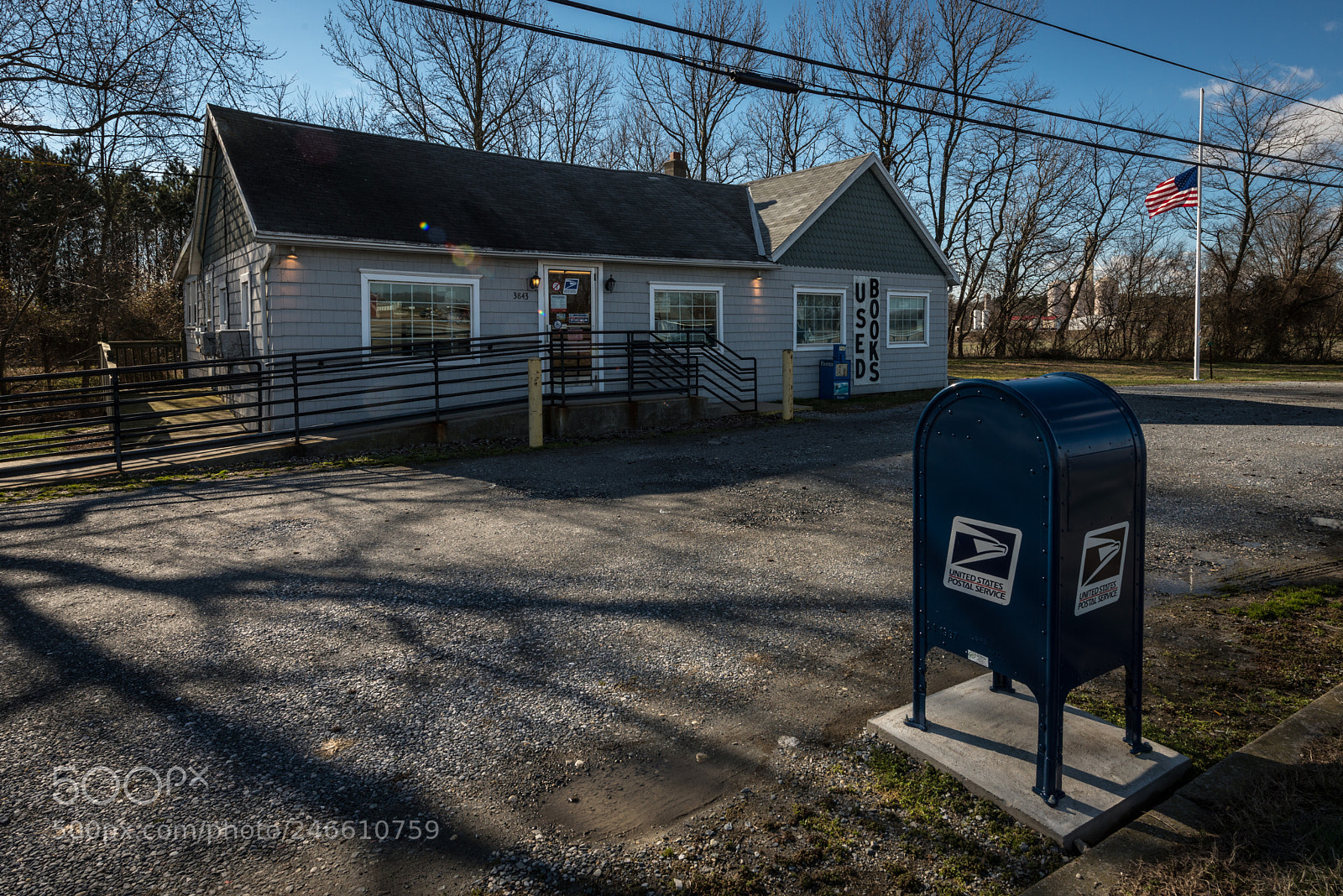 Nikon D800 sample photo. Linkwood maryland post office photography