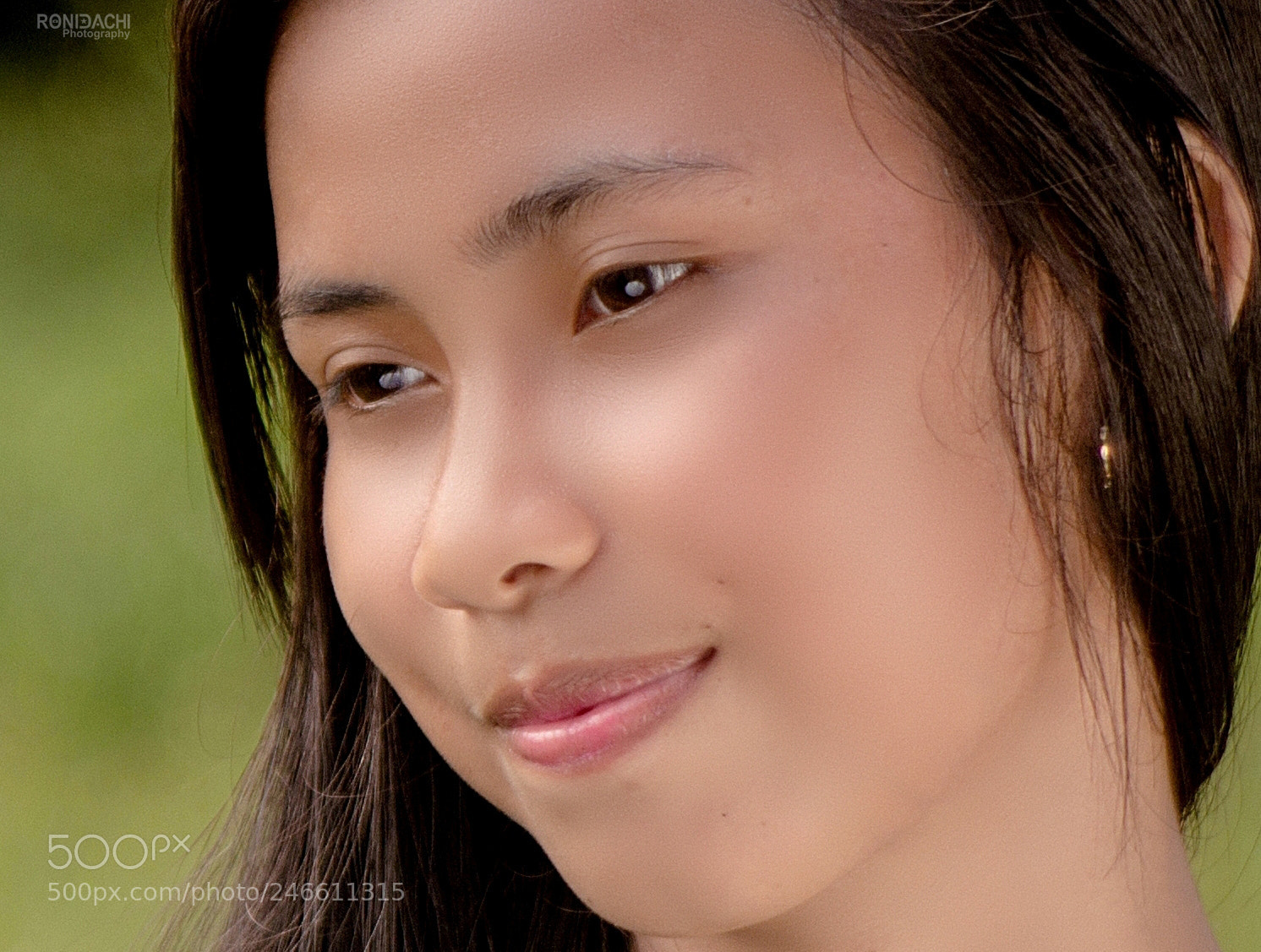 Nikon D5200 sample photo. The beautiful nias girl photography