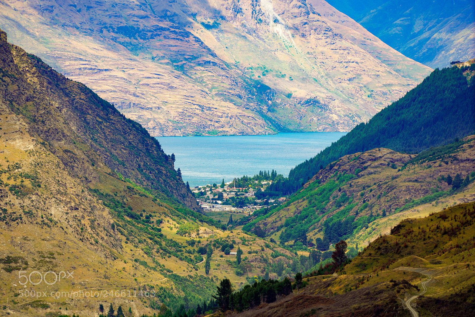 Sony a7R III sample photo. View from coronet peak photography