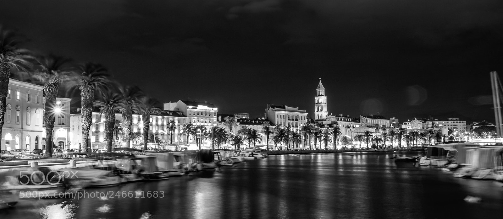 Canon EOS 6D Mark II sample photo. Split by night photography