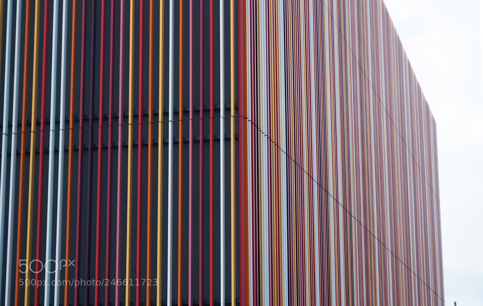 Nikon D5000 sample photo. Building near hanger 7 photography