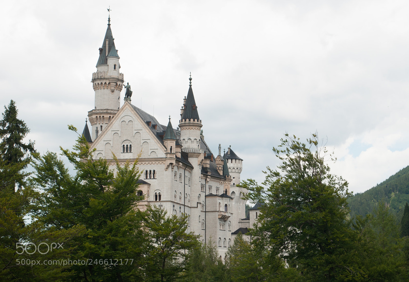 Nikon D5000 sample photo. Schloss neuschwanstein - alternate photography