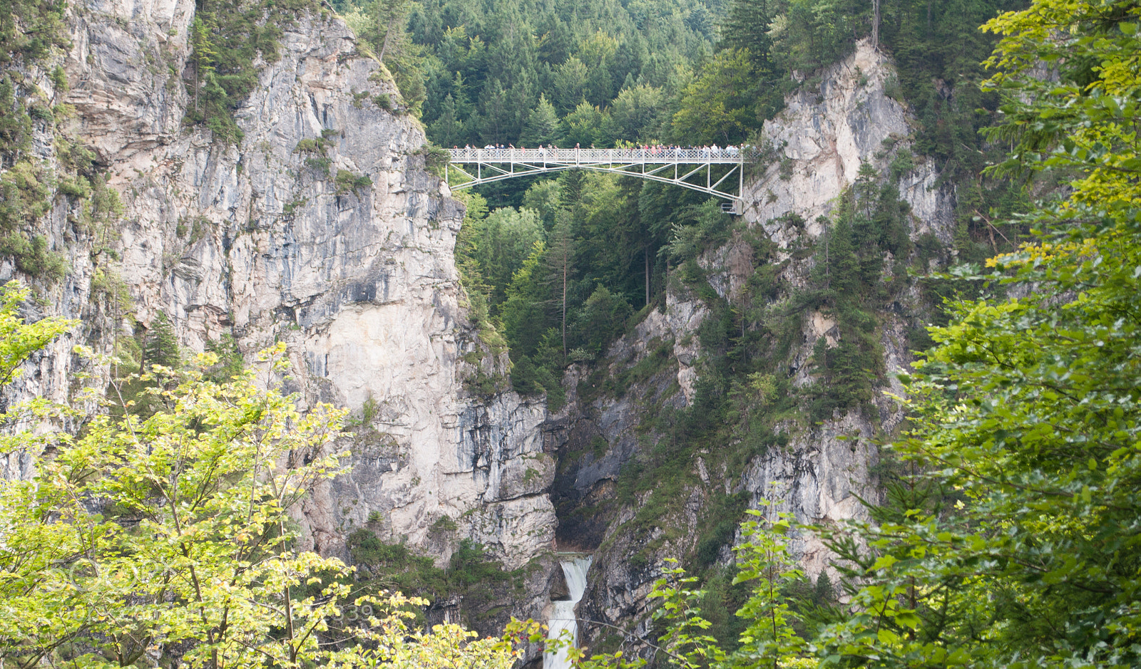 Nikon D5000 sample photo. Marienbrucke photography