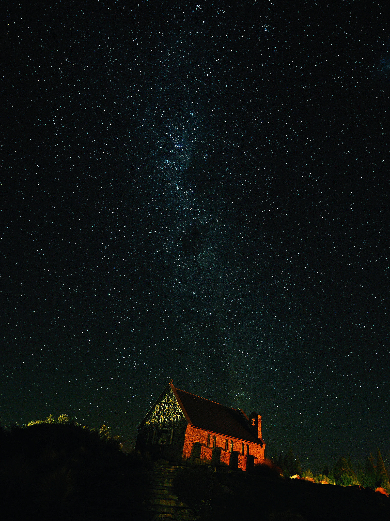 Nikon AF-S Nikkor 14-24mm F2.8G ED sample photo. Star night photography