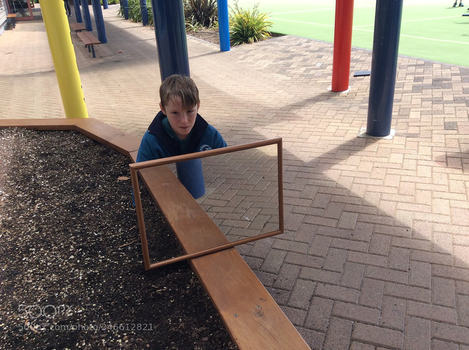 Apple iPad Air sample photo. My friend mirror photography photography