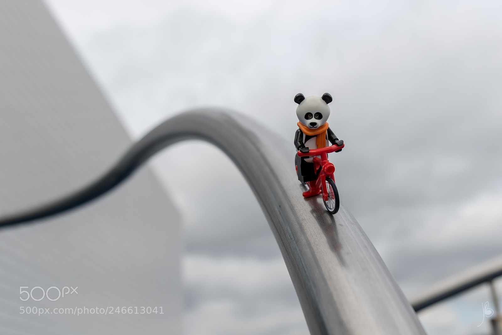 Canon EOS 7D Mark II sample photo. Panda on a bike photography