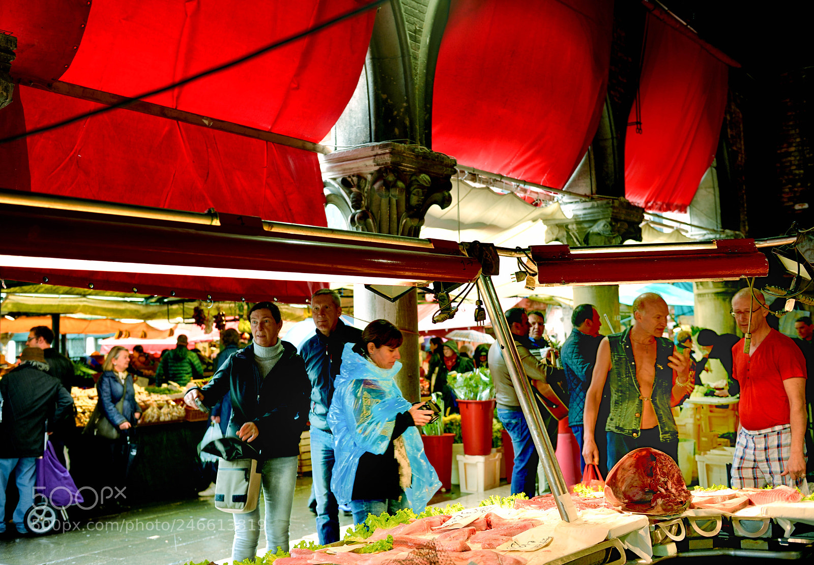 Nikon D600 sample photo. Venezia il mercato photography