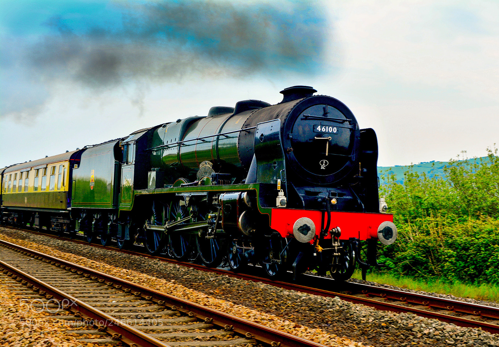 Nikon D5200 sample photo. The royal scot passing photography