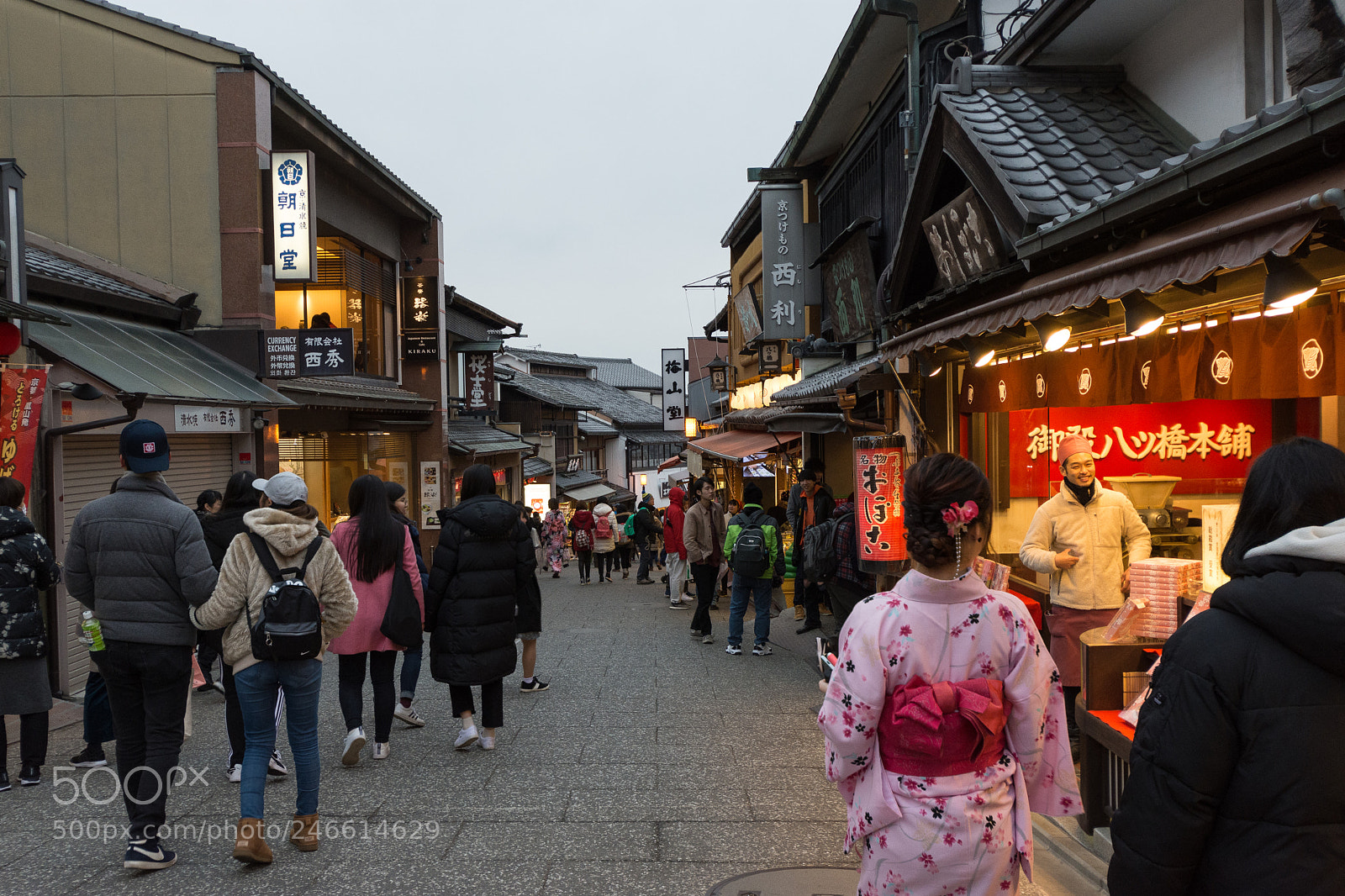 Nikon D7200 sample photo. Kyoto twilight photography