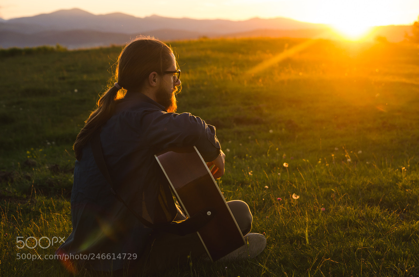 Nikon D5100 sample photo. Sunset player photography