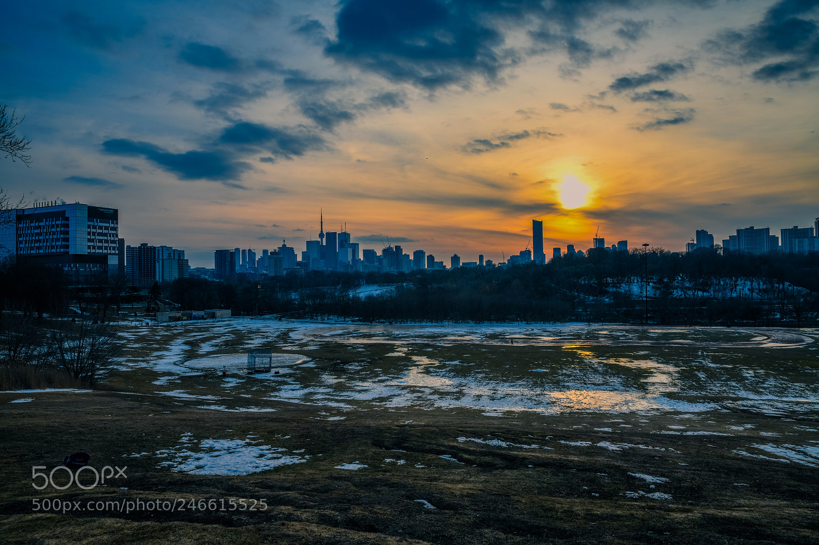 Nikon D850 sample photo. Toronto sunset photography