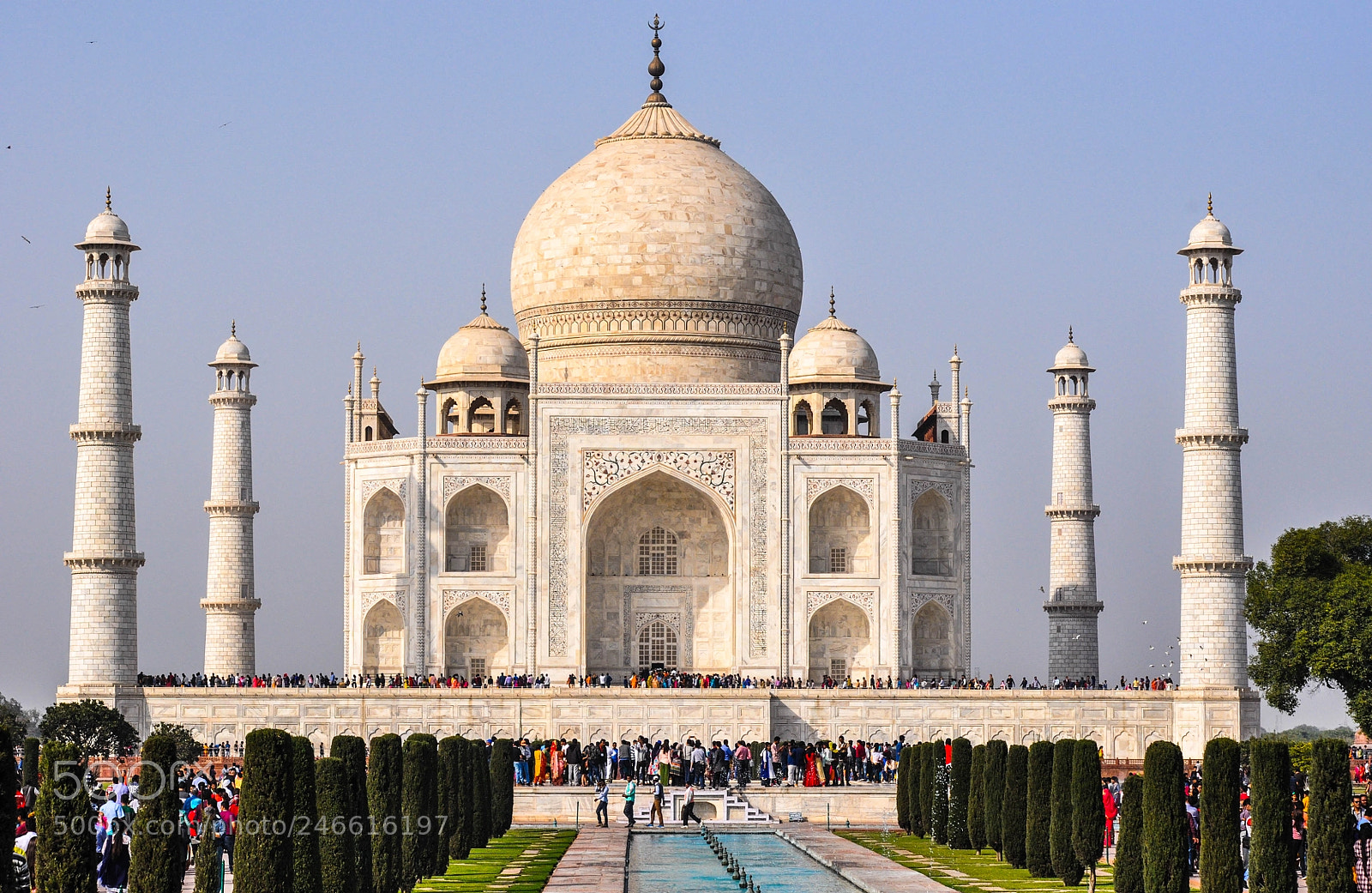 Nikon D5000 sample photo. The magnificent taj photography