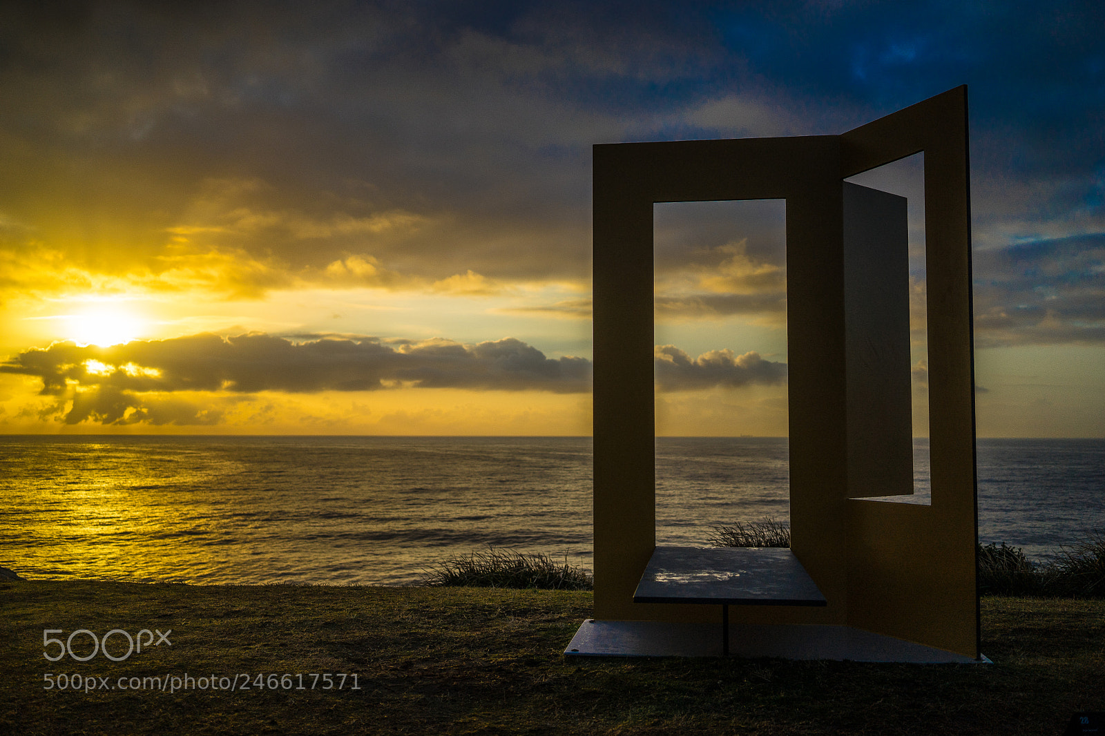 Sony a7 II sample photo. Sculpture by the sea photography