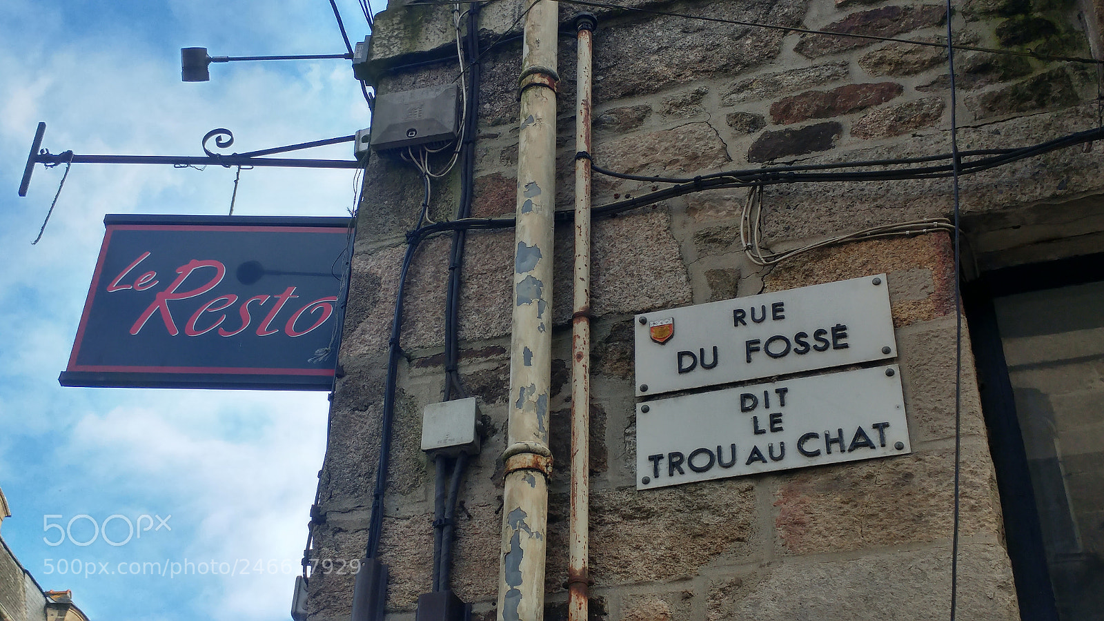 LG G5 sample photo. Rue du trou au photography