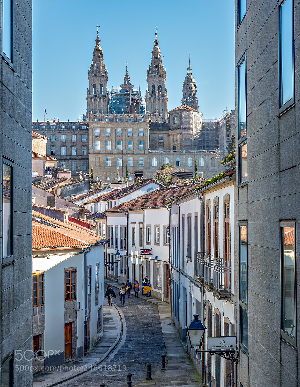 Olympus PEN-F sample photo. Santiago de compostela photography