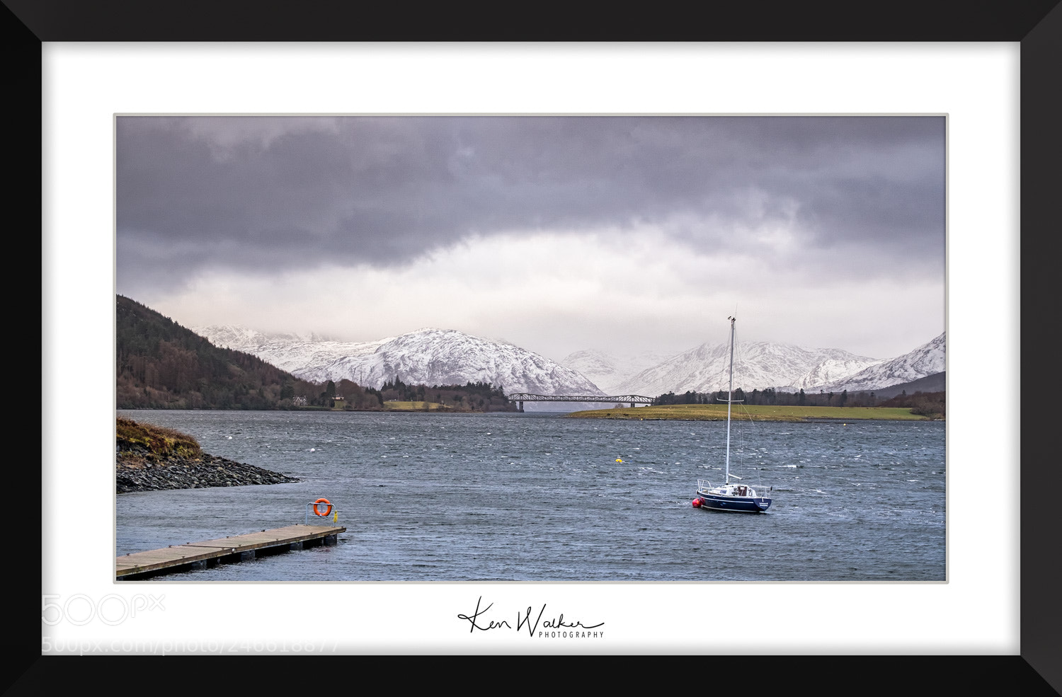Fujifilm X-T1 sample photo. Ballachulish bridge photography