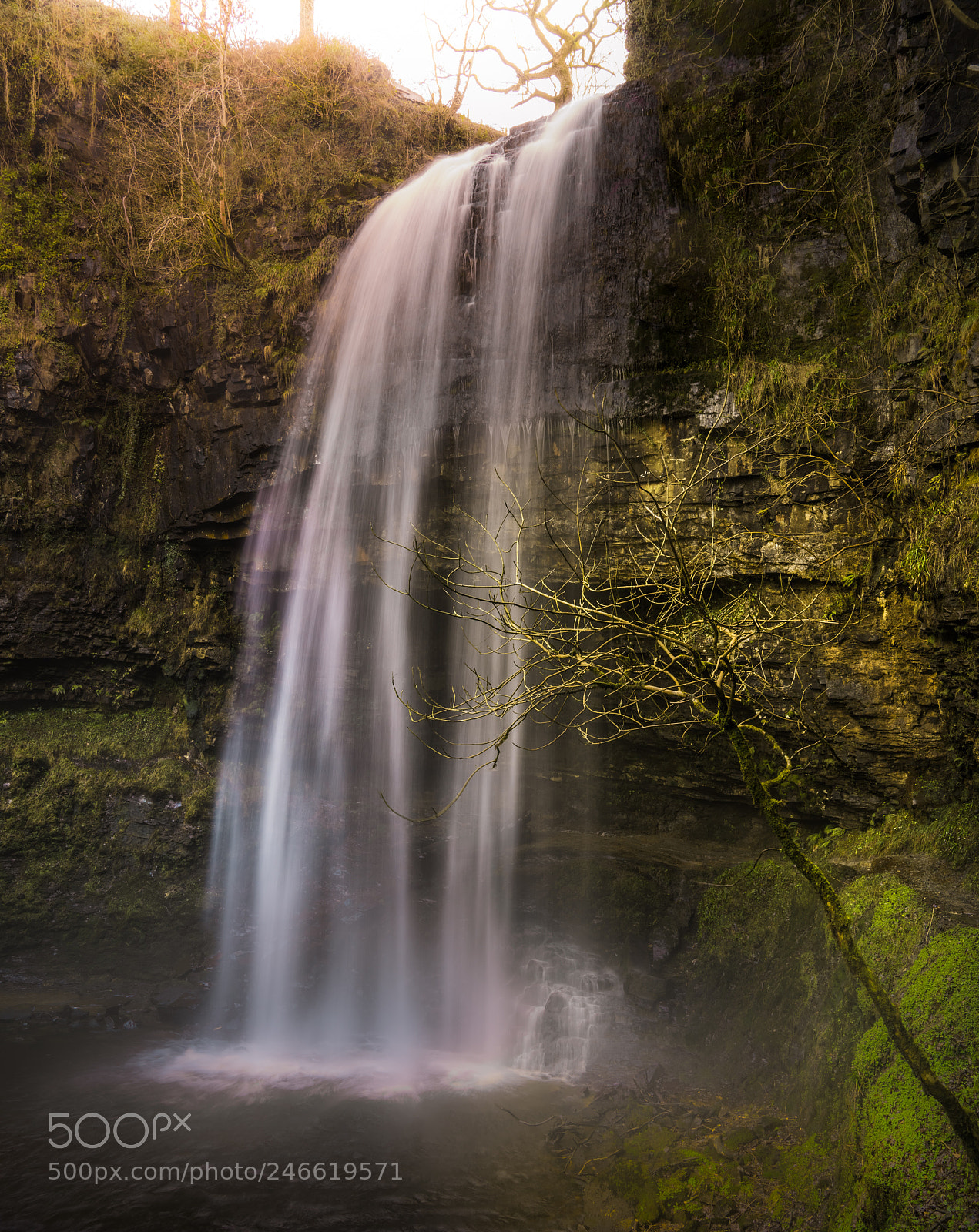 Sony a7R III sample photo. Henrhyd waterfall long exposure photography