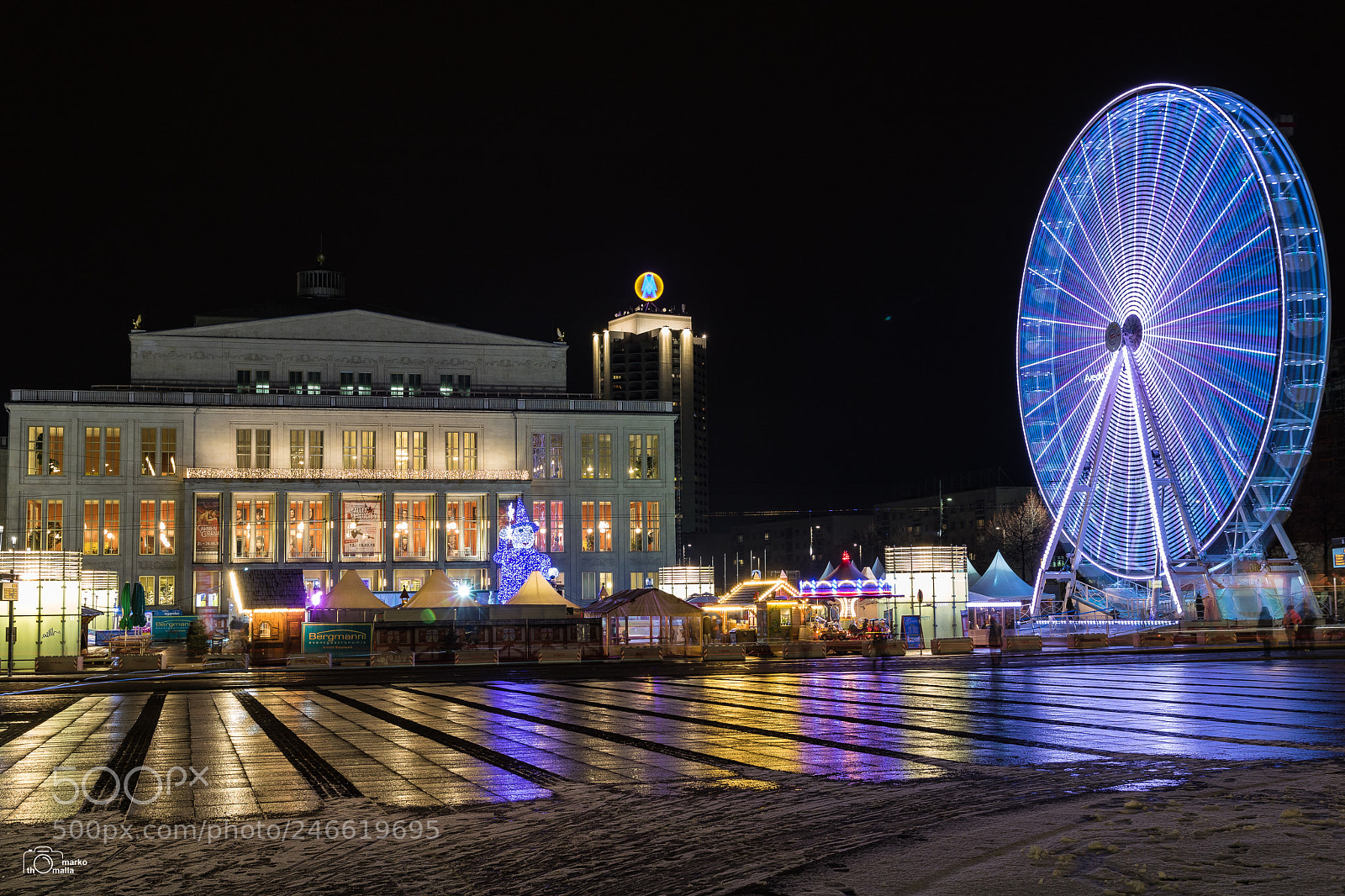 Canon EOS 750D (EOS Rebel T6i / EOS Kiss X8i) sample photo. Ferris wheel @leipzig photography