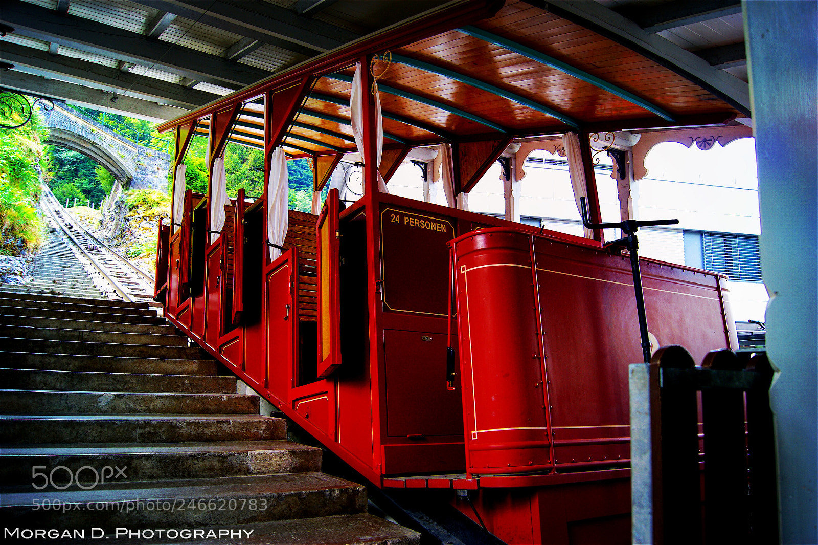 Sony Alpha DSLR-A380 sample photo. Reichenbachfallbahn, be photography