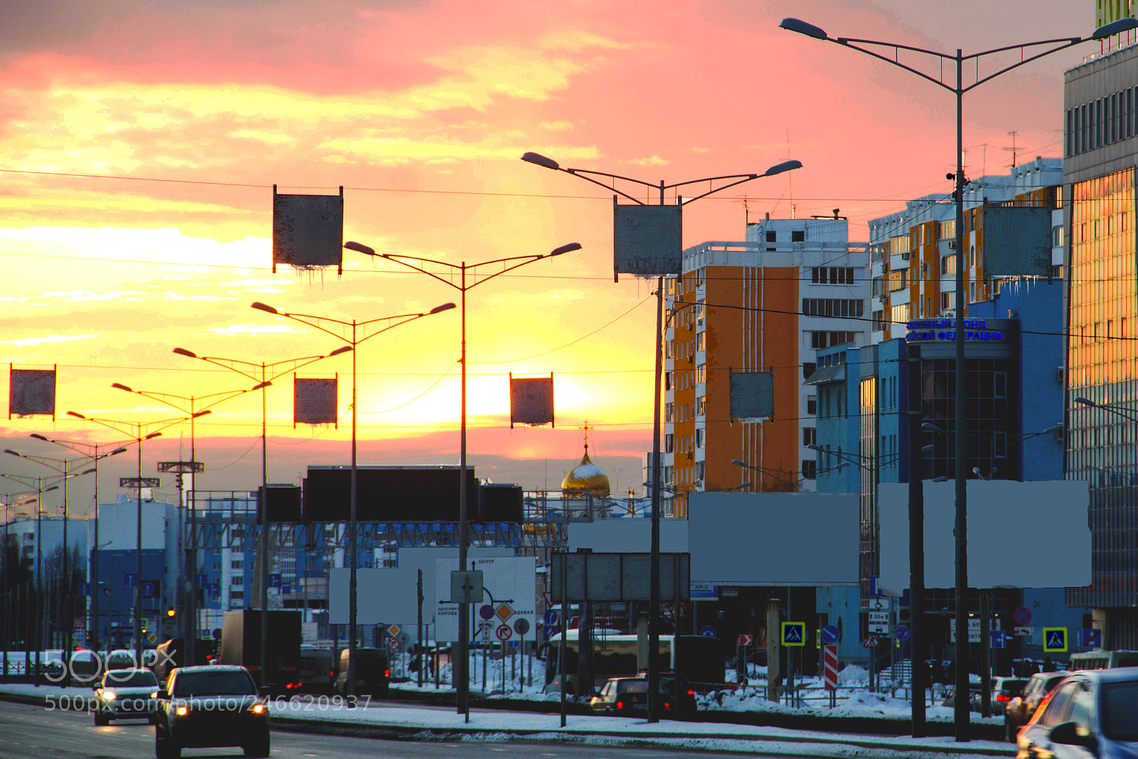 Canon EOS 550D (EOS Rebel T2i / EOS Kiss X4) sample photo. Winter sunset photography