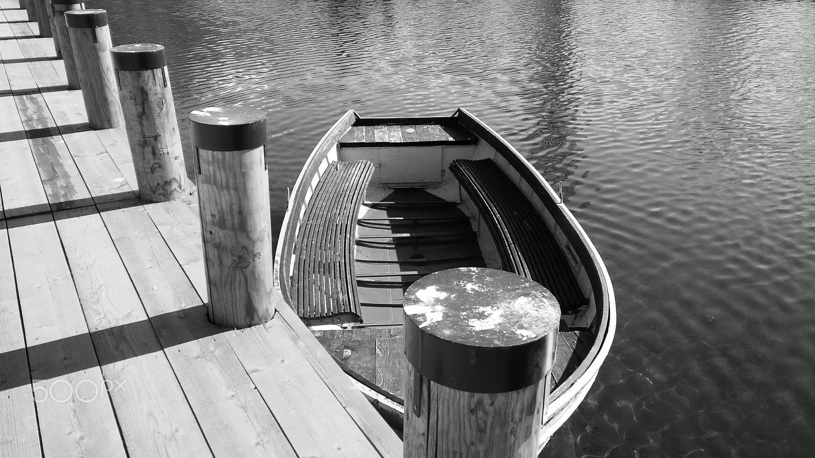 BlackBerry Z10 sample photo. Lonely boat photography