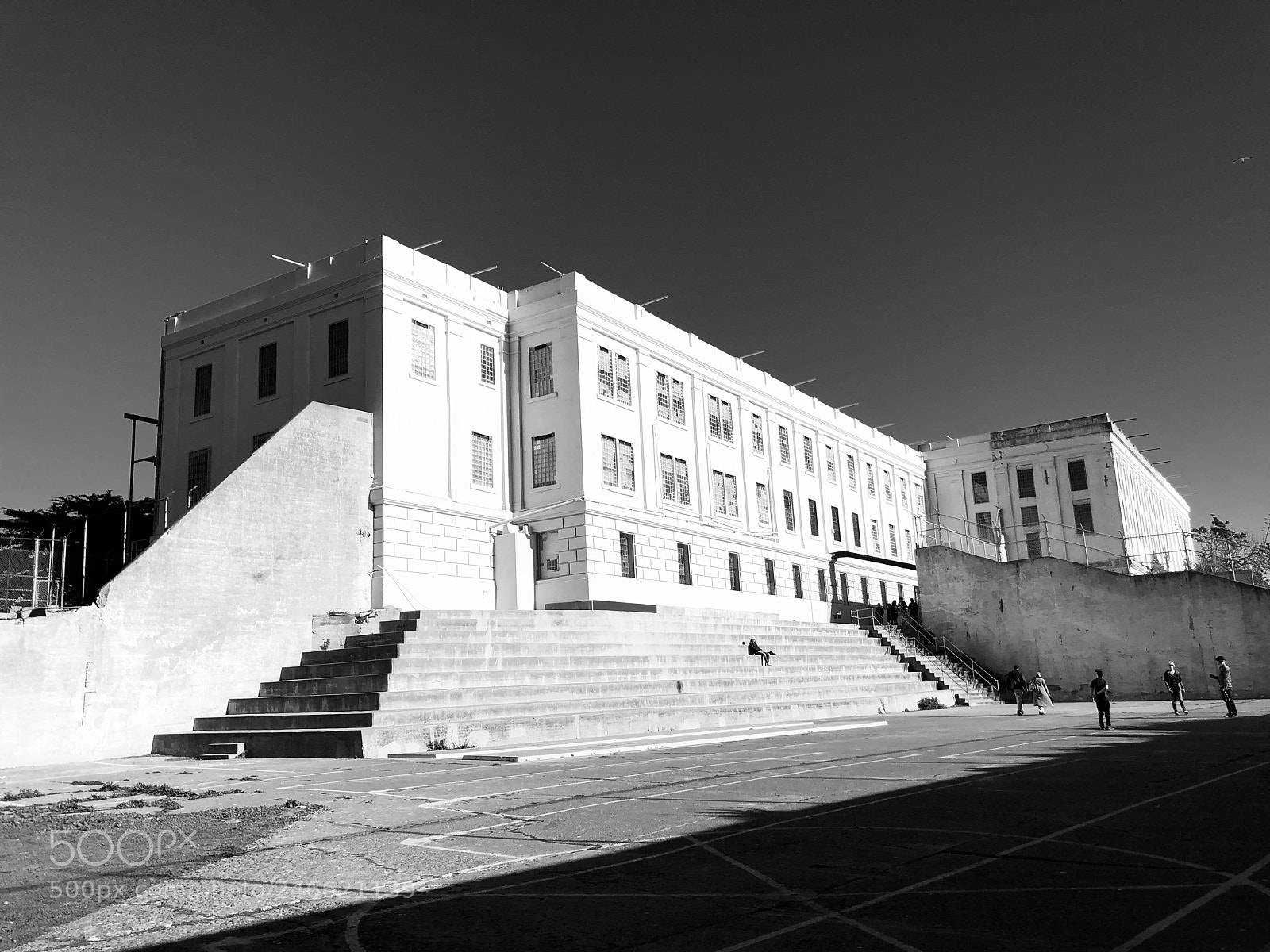 Apple iPhone X sample photo. Alcatraz photography