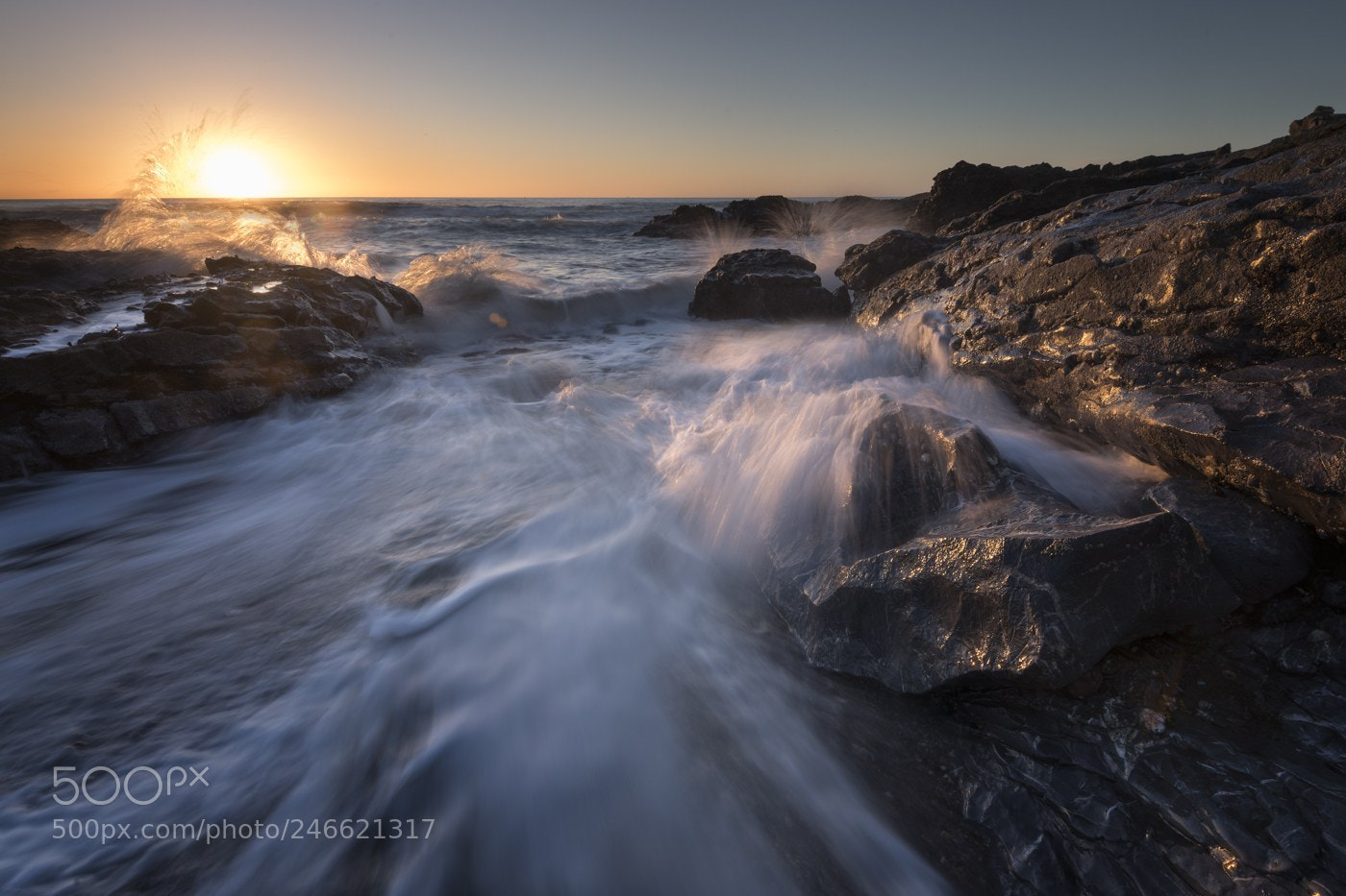 Nikon D810 sample photo. Spring break... dawn seascape photography