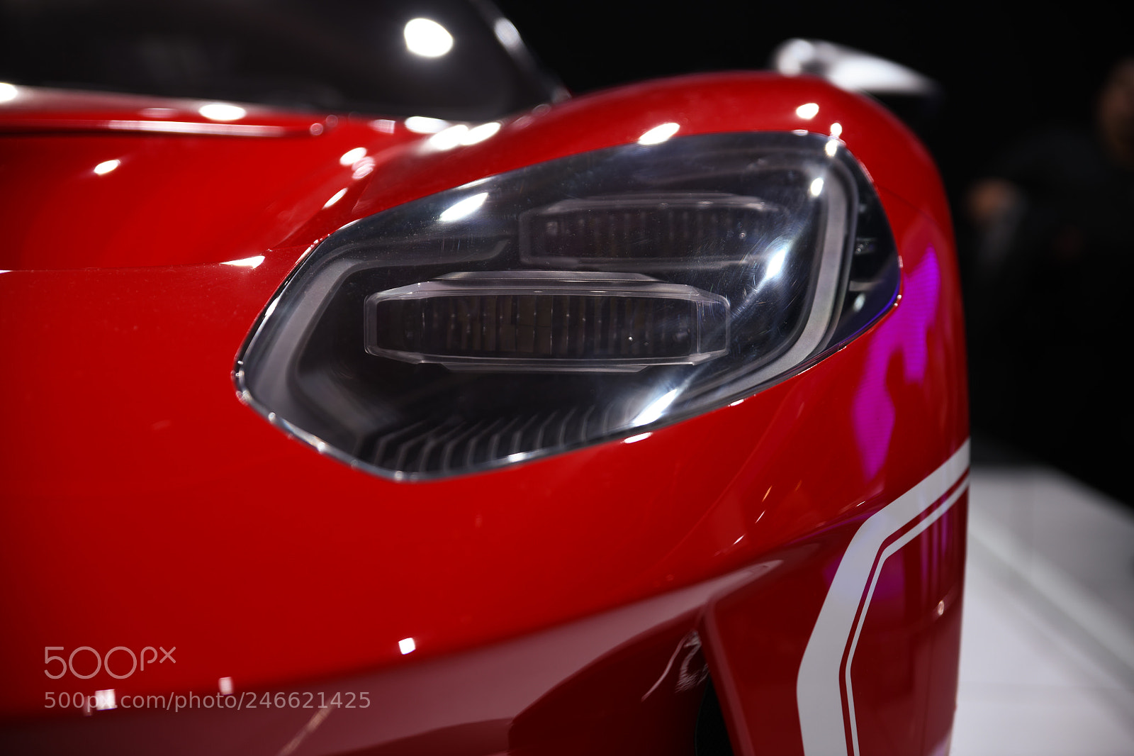 Nikon D850 sample photo. Headlight of a 2018 photography