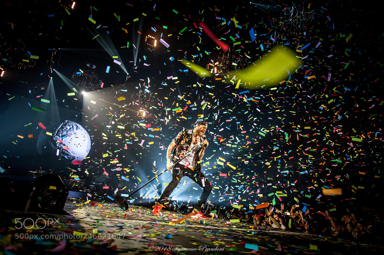 Nikon D3 sample photo. Foto concerto jovanotti milano photography