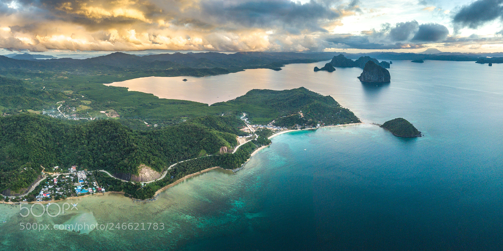 DJI FC220 sample photo. Las cabanas beach photography