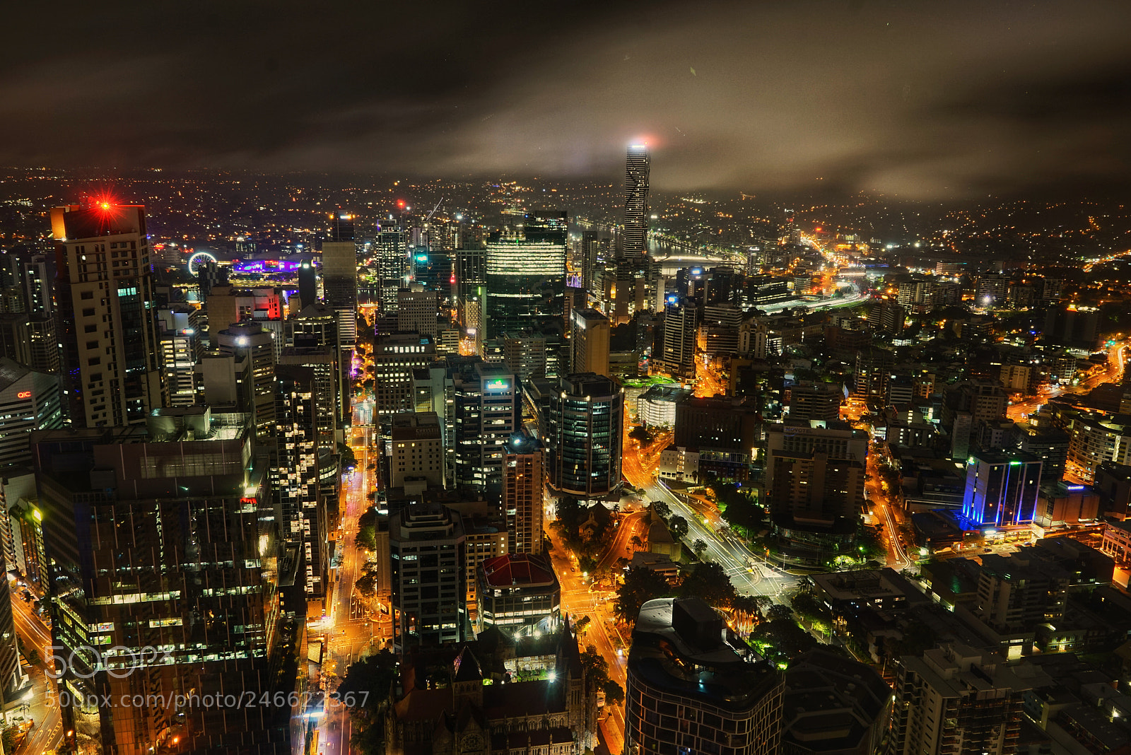 Sony a7 sample photo. At night photography