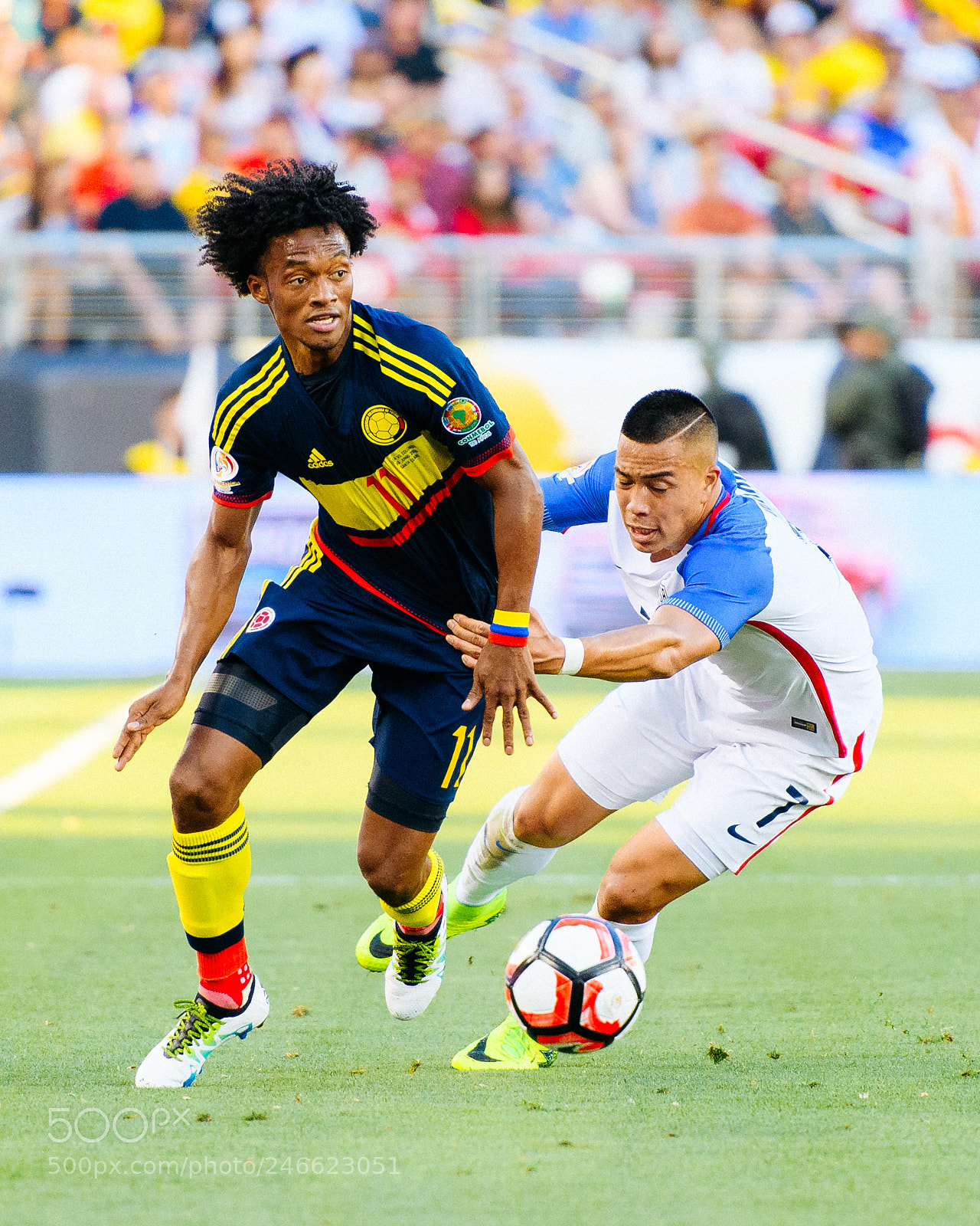 Nikon D500 sample photo. Usa vs col copa photography