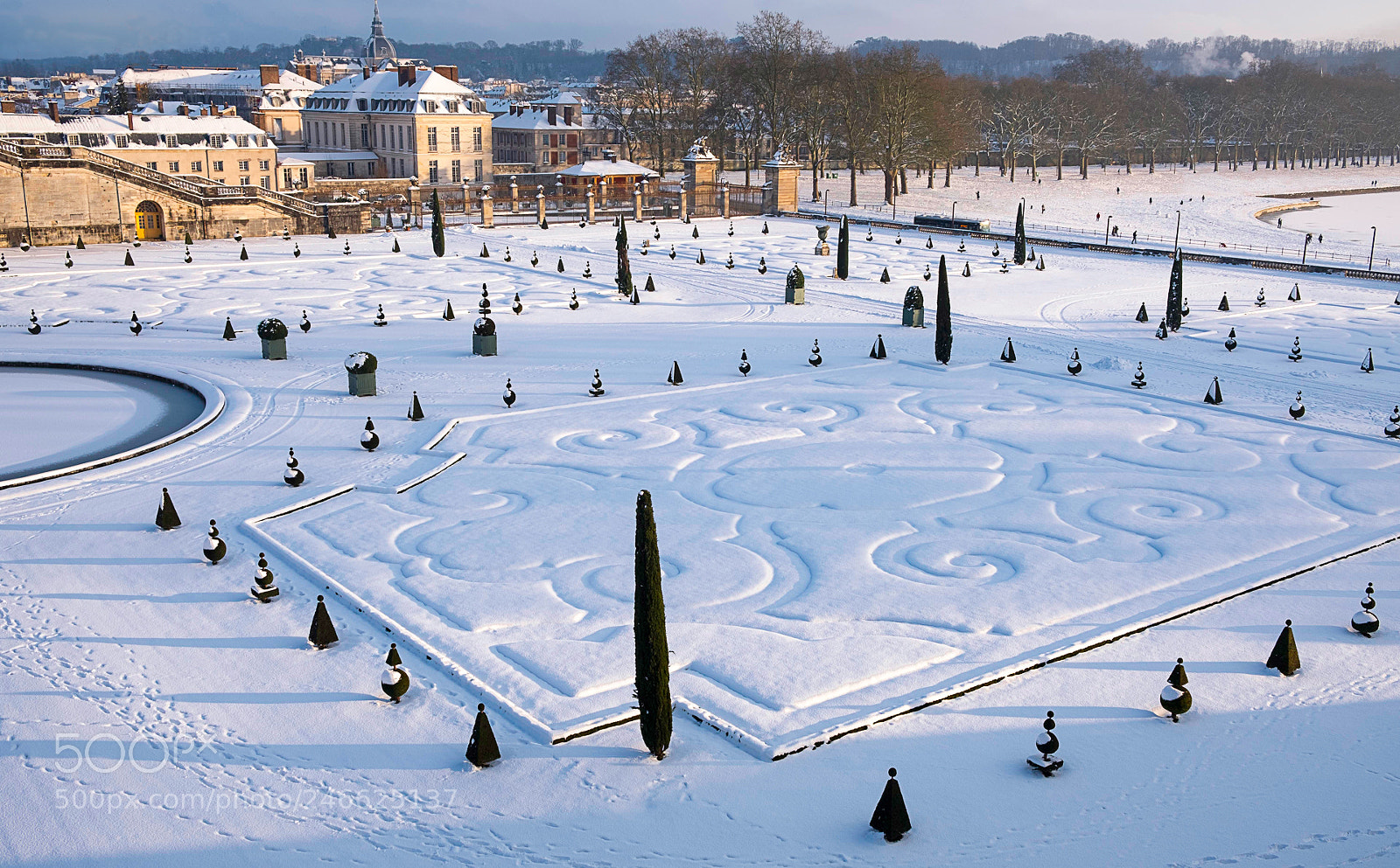 Fujifilm X-T20 sample photo. Parterre de l'orangerie photography