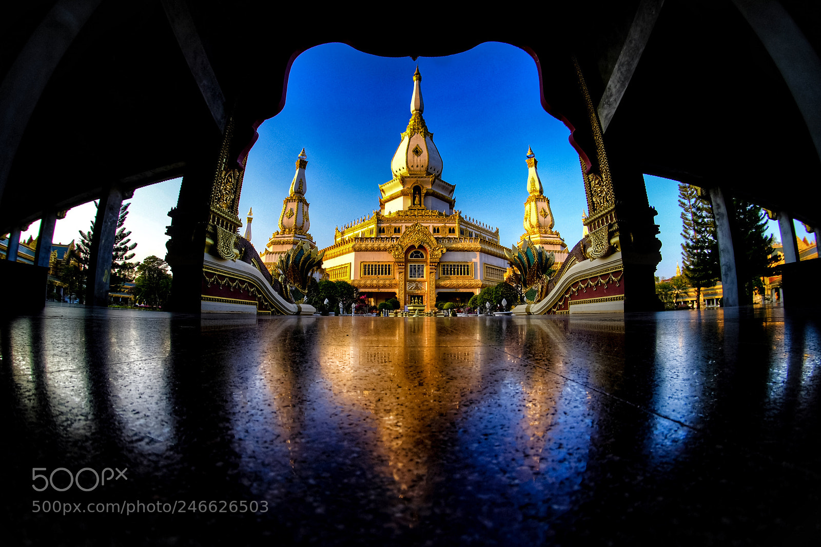 Fujifilm X-T2 sample photo. Thai pagpda photography