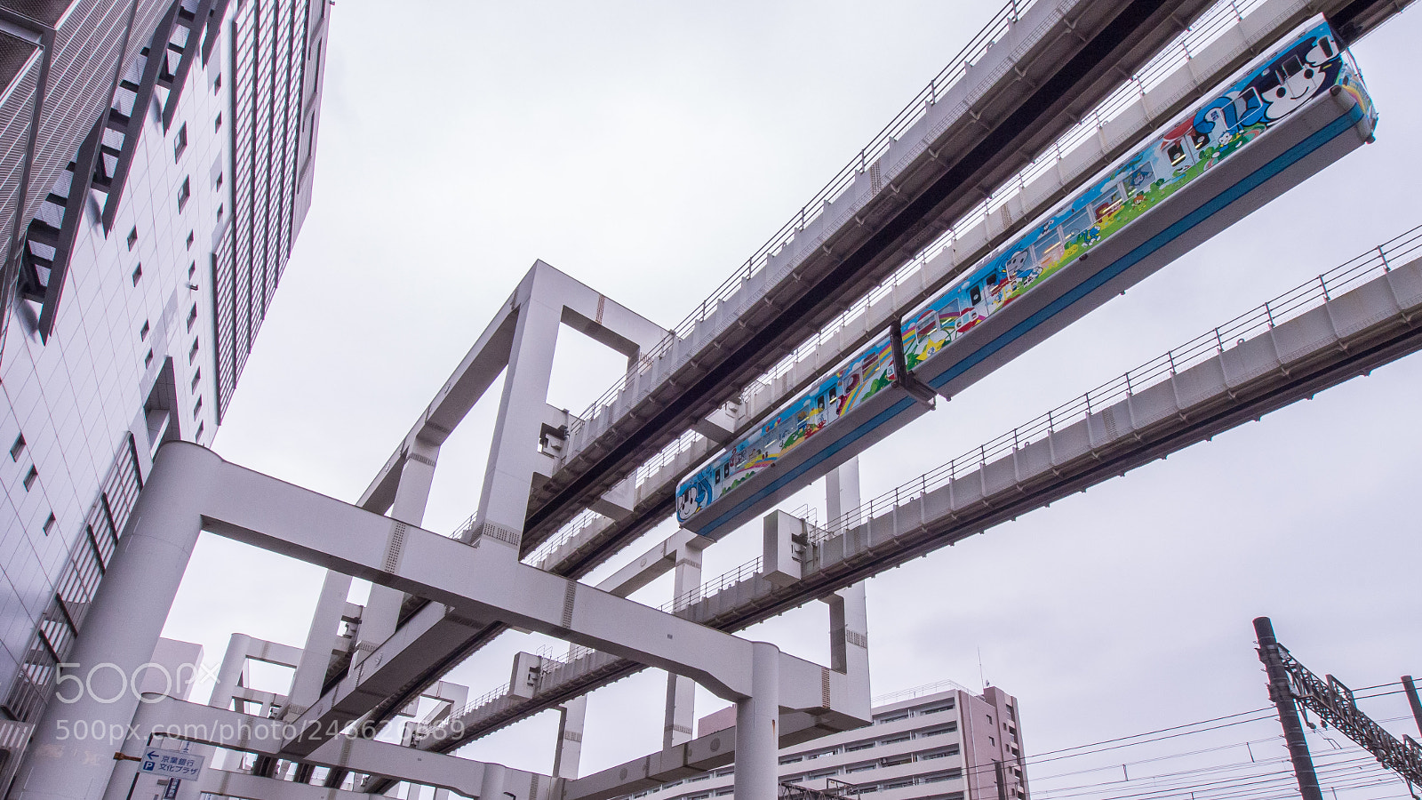 Olympus OM-D E-M5 sample photo. Monorail photography