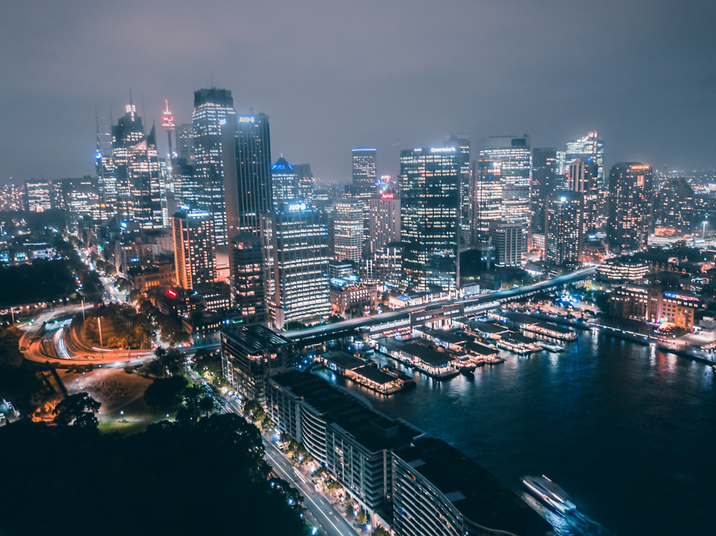 Sydney Night City by Alexander Golder on 500px.com