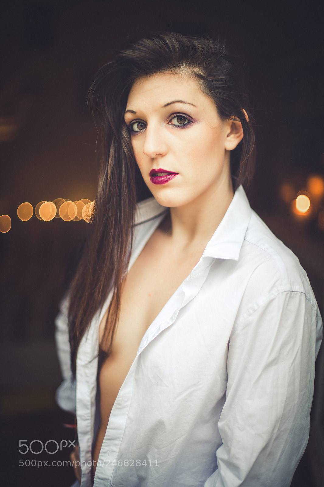 Nikon D4 sample photo. Elodie : bokeh photography