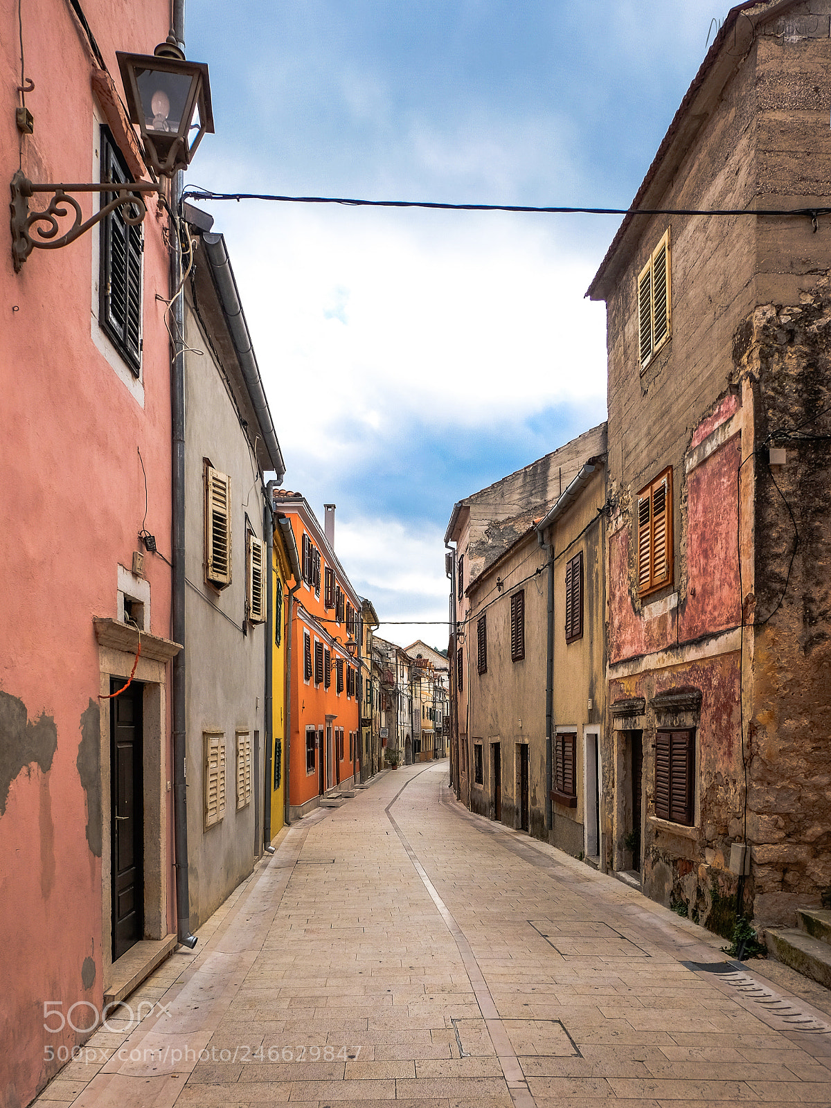 Fujifilm X-T10 sample photo. Skradin ulica photography
