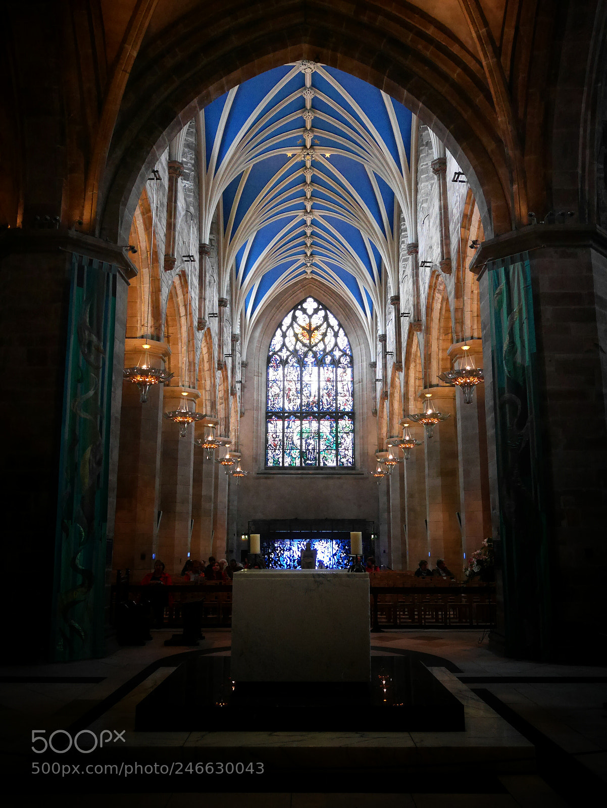 Panasonic Lumix DMC-GM1 sample photo. St giles cathedral photography